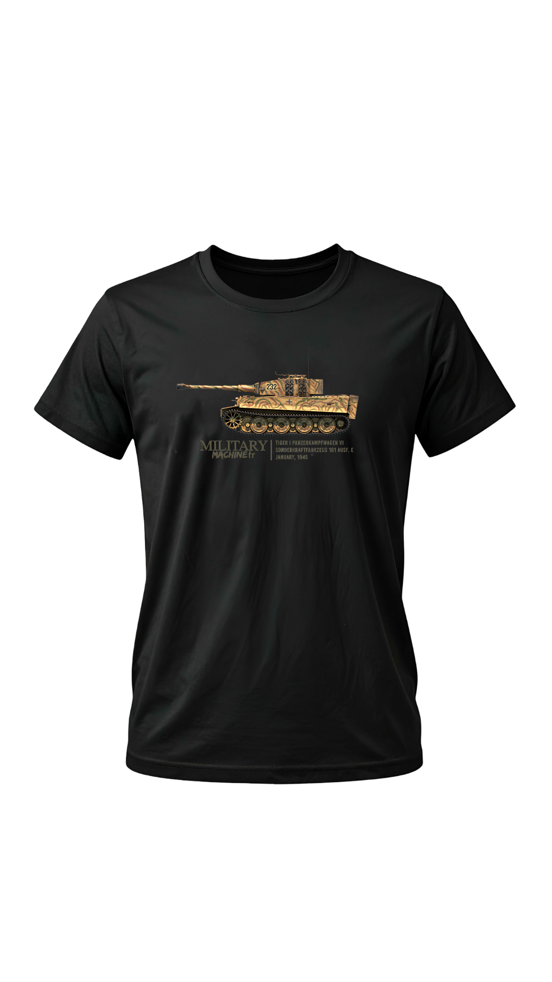 CHAR TIGRE - Tee-shirt imprimé