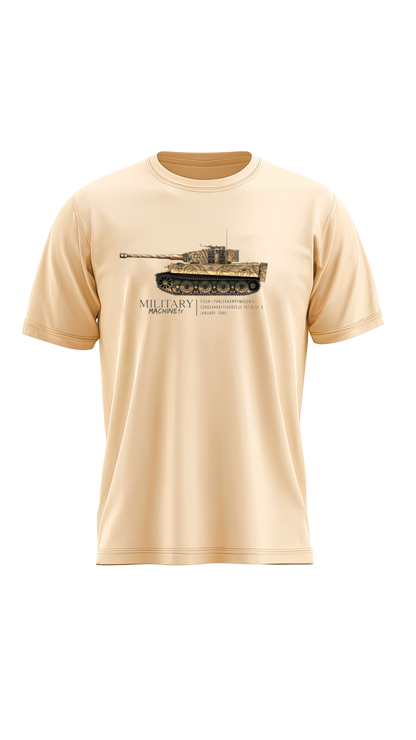 CHAR TIGRE - Tee-shirt imprimé