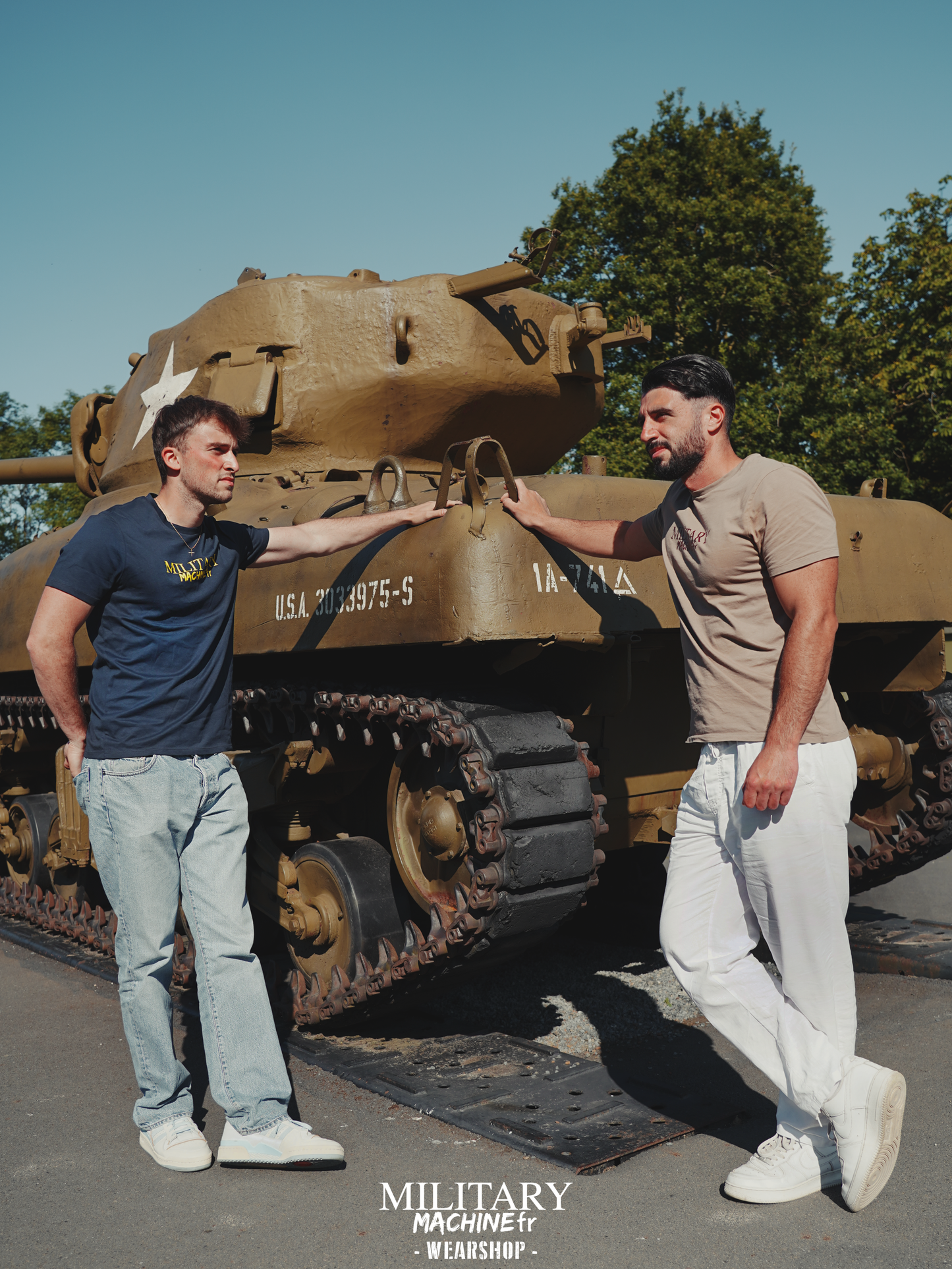 MILITARY MACHINE FR - Tee-shirt imprimé