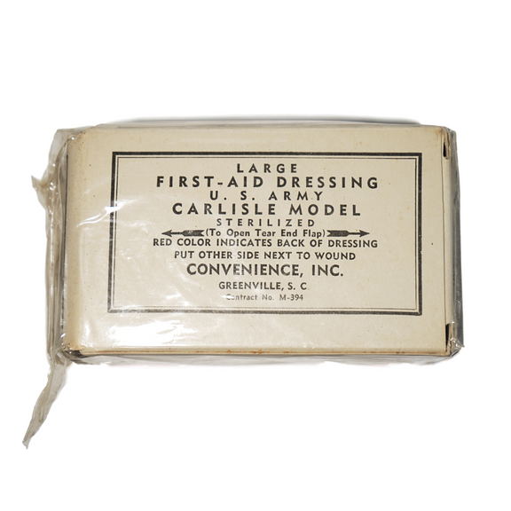 BANDAGE FIRSTAID DRESSING CARLISLE MODEL militarymachinefr